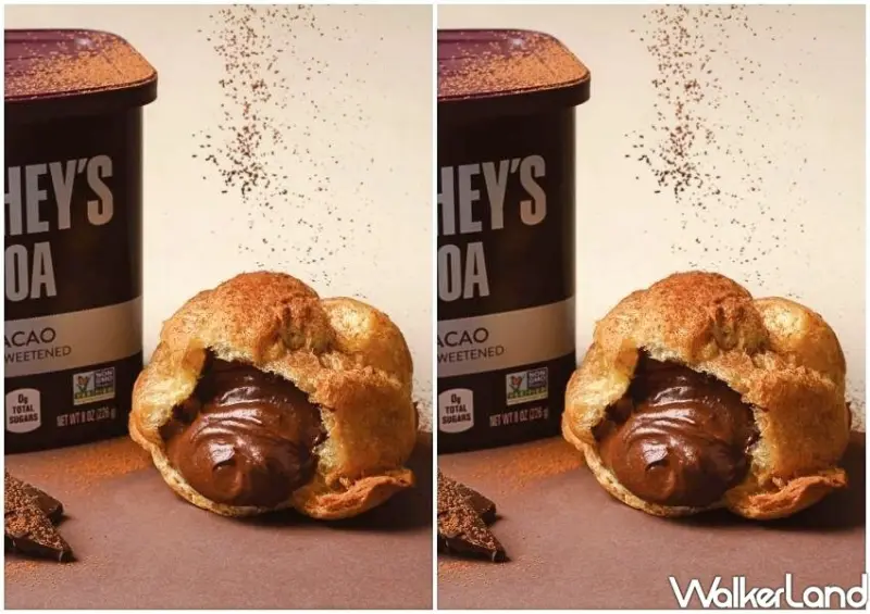 beard papa's、HERSHEY'S巧克力泡芙 / WalkerLand窩客島整理提供 未經許可不可轉載