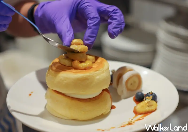 奇蹟的舒芙蕾鬆餅 泰奶新品系列 / WalkerLand窩客島提供 未經許可，不得轉載