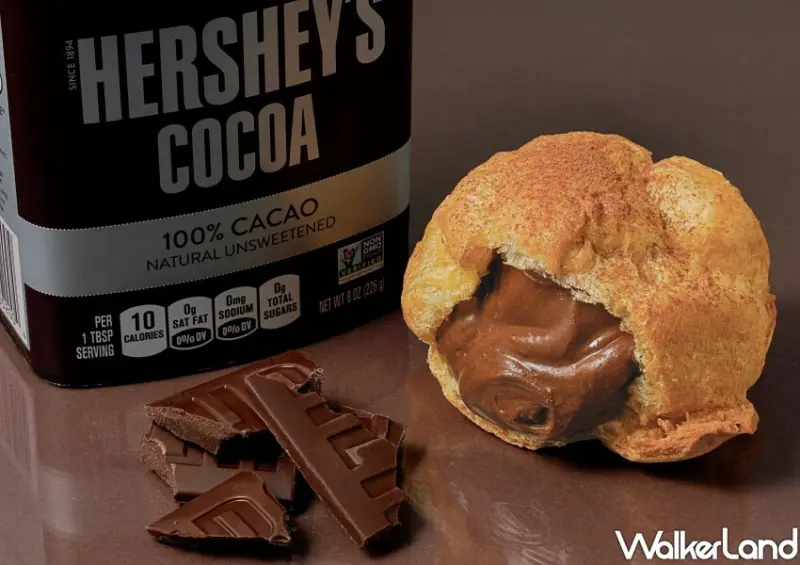 beard papa's、HERSHEY'S巧克力泡芙 / WalkerLand窩客島整理提供 未經許可不可轉載