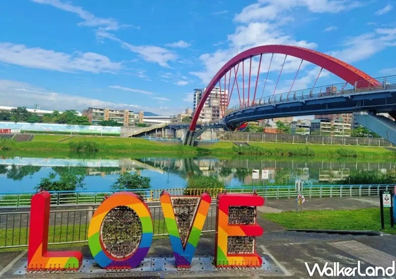成美左岸河濱公園花海 / WalkerLand窩客島整理提供 未經許可不可轉載