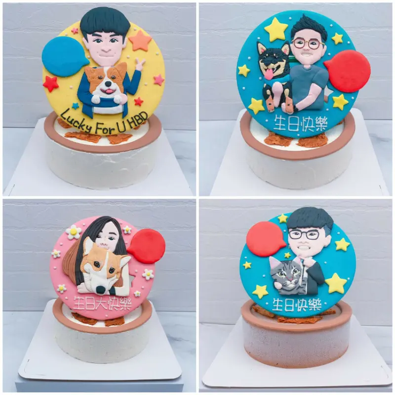 2022年Q版人像照片蛋糕推薦,最熱門的6款客製化人物造型蛋糕精選集