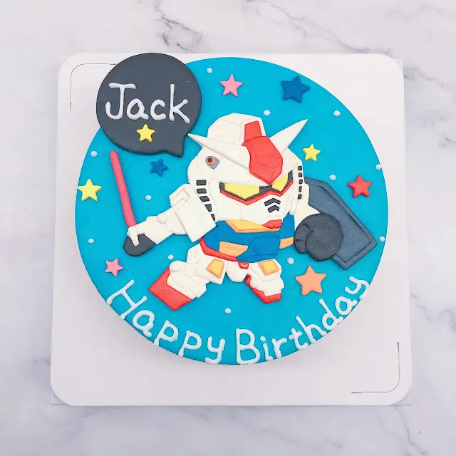 2022年男友最喜歡的鋼彈生日蛋糕推薦,卡通機器人造型蛋糕宅配分享