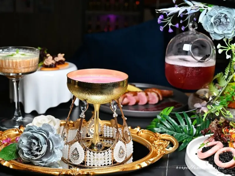 Luxy Vogue餐酒館｜台中網美餐酒館，小鮮肉和正妹調酒師，超美特色調酒結合美味創意餐點～