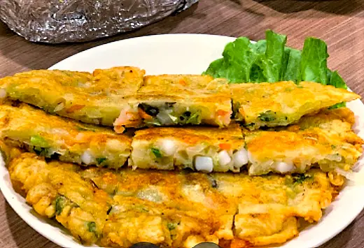 [台北韓式]松山區中山國中站「Oh Mo 瑪嘻答韓式料理」高CP的各式韓式套餐吃飽飽/目前最驚艷韓式煎餅皮酥脆料又多/辣炒花枝Q彈可口/附菜單