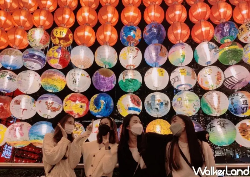 新光三越台北信義新天地 虎躍新程彩燈節 / WalkerLand窩客島整理提供 未經許可，不得轉載