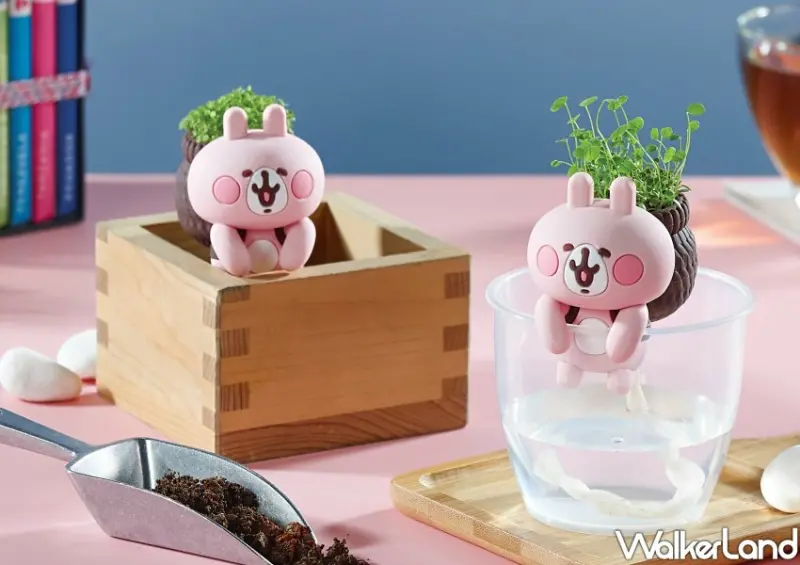7-ELEVEN卡娜赫拉的小動物杯緣吸水盆栽 / WalkerLand窩客島整理提供 未經許可不可轉載