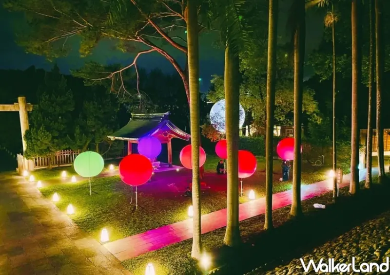 桃園神社「元宇宙光影藝術祭」 / WalkerLand窩客島整理提供 未經許可不可轉載