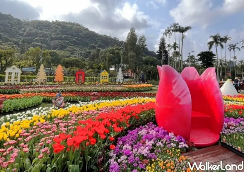 2022士林官邸鬱金香展 / WalkerLand窩客島整理提供 未經許可不可轉載