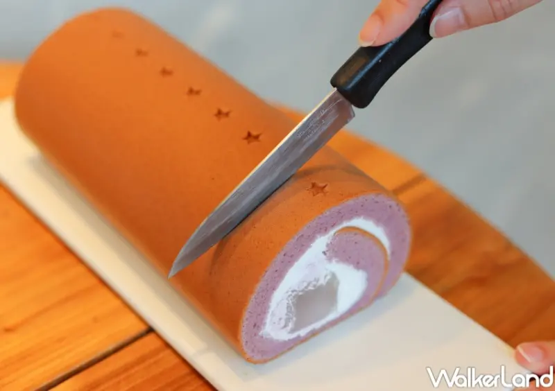 亞尼克X唐綺陽 紫薯芋泥蕨餅生乳捲 / WalkerLand窩客島提供 未經許可，不得轉載