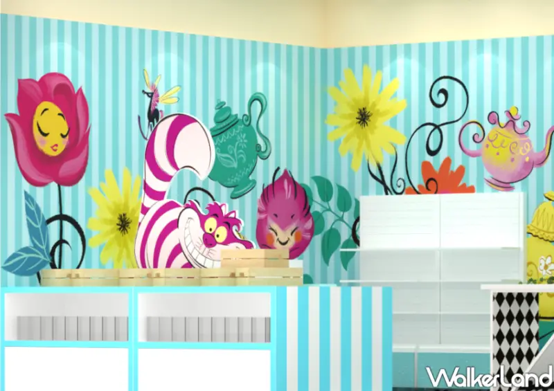 迪士尼「愛麗絲夢遊仙境主題店」 / WalkerLand窩客島整理提供 未經許可不可轉載