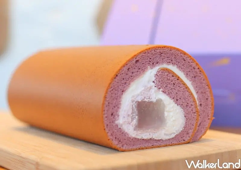 亞尼克X唐綺陽 紫薯芋泥蕨餅生乳捲 / WalkerLand窩客島提供 未經許可，不得轉載