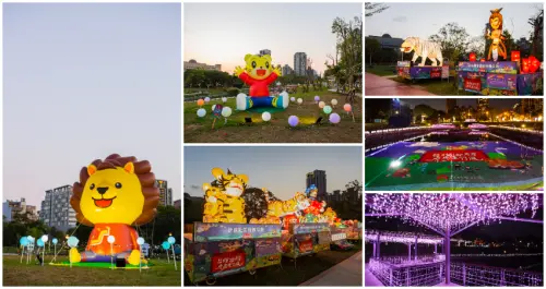 花燈迷必逛盛典！全台最美水岸光雕就在竹北東興圳。新竹客家花燈迎天穿系列活動熱鬧登場，眾虎同心到新竹縣尞一下，體驗越夜越美的精彩風貌。