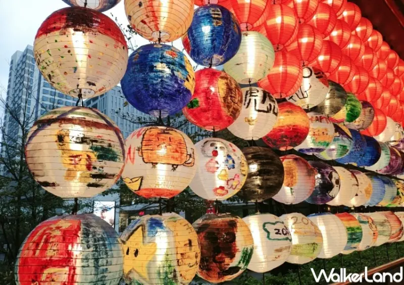 新光三越台北信義新天地 虎躍新程彩燈節 / WalkerLand窩客島整理提供 未經許可，不得轉載
