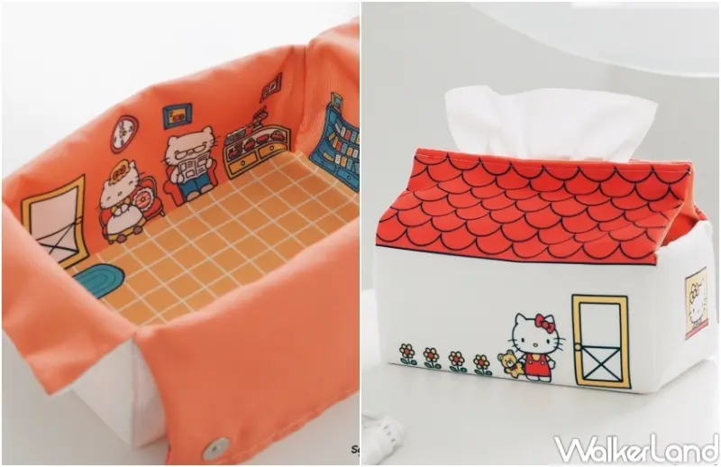 Pinkoi x Hello Kitty限定聯名系列－野餐輕裝備 / WalkerLand窩客島整理提供 未經許可，不得轉載