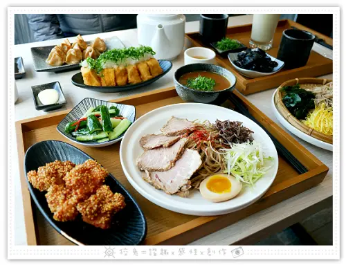[台南食記] 有麥點手作料理~榮獲產品創新獎！台南東區沾麵、伴手禮推薦！高纖美味富變化的黃金蕎麥麵套餐！