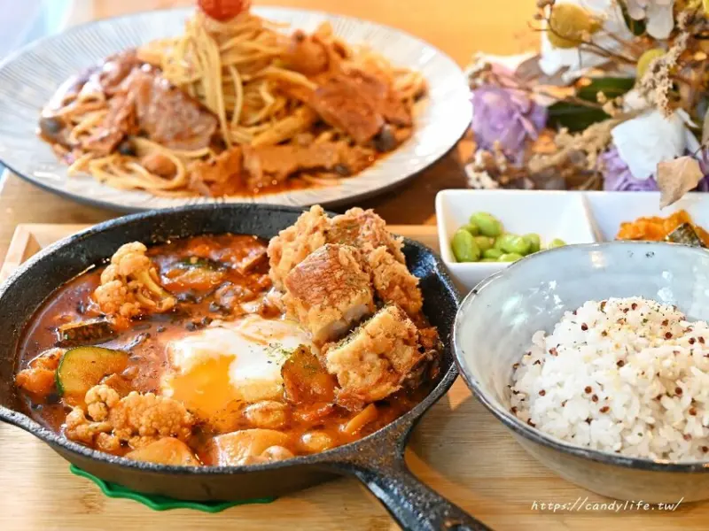 斐得蔬食咖啡吧｜美味又精緻的異國蔬食料理，道地地中海料理＂夏卡蘇卡＂新登場～