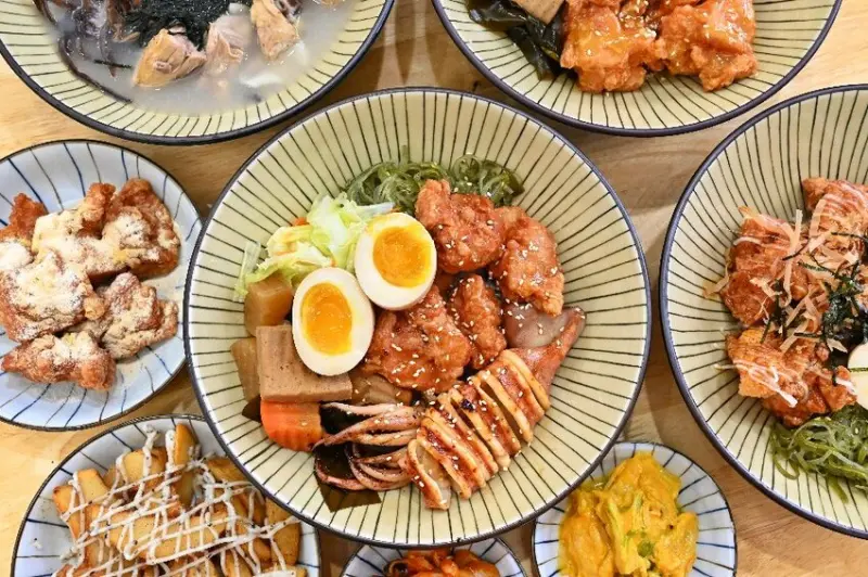 甘丹家丼飯麵食｜台中台式丼飯、拉麵專賣店，激推唐揚雞丼，五種口味任你選，最低只要銅板價～