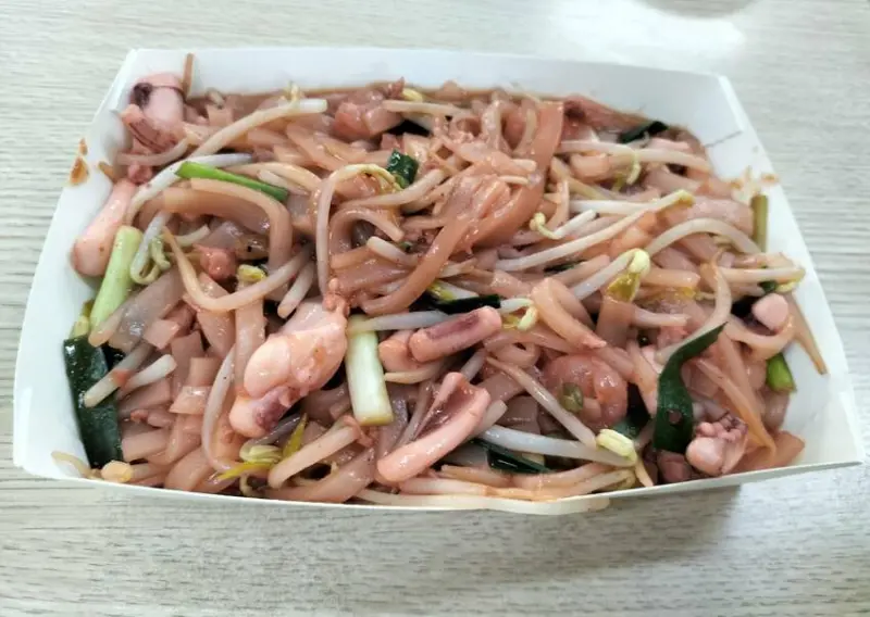 到潮州必吃的紅色炒粄條-屏東潮州上好佳炒粄條