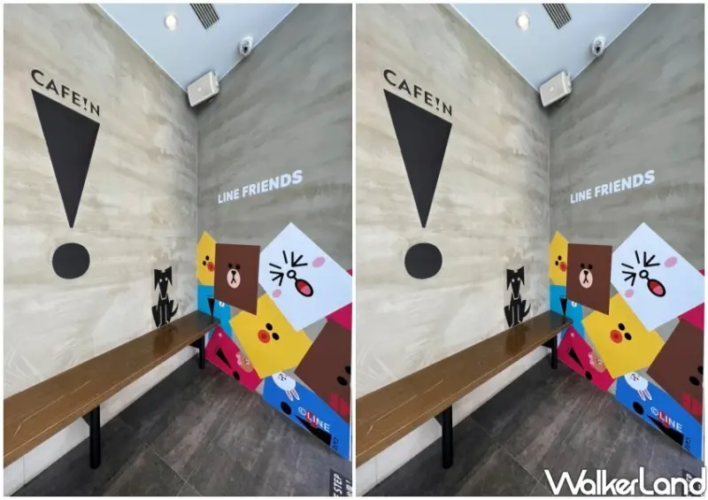 CAFE!N、LINE FRIENDS咖啡聯名 / WalkerLand窩客島整理提供 未經許可不可轉載