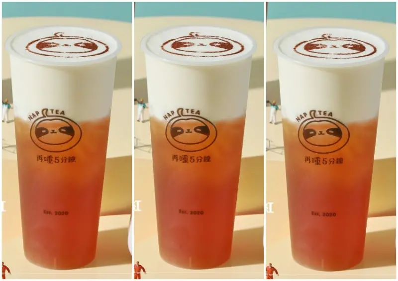 滴妹「再睡5分鐘」手搖飲 / WalkerLand窩客島整理提供 未經許可不可轉載