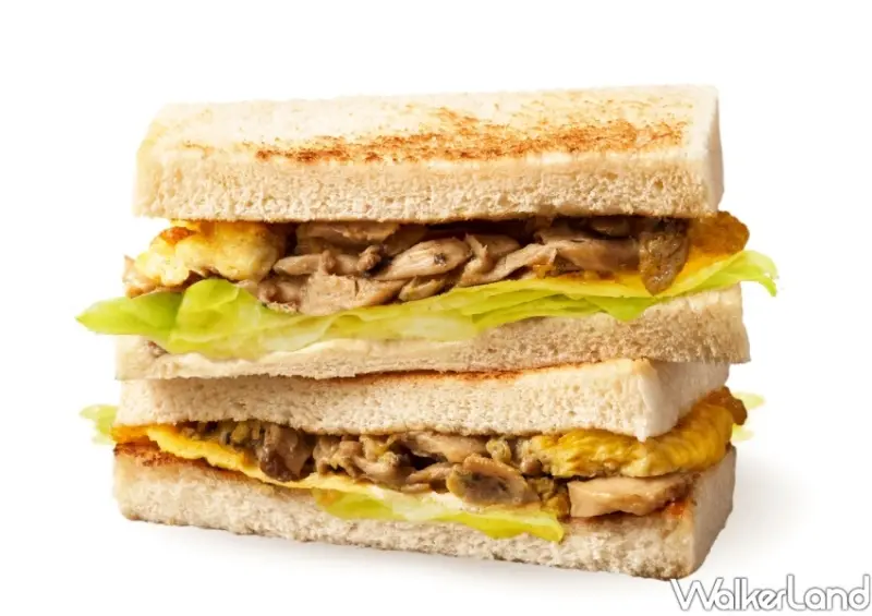 Q Burger「松露蕈菇厚牛堡、松露蕈菇歐姆蛋吐司」 / WalkerLand窩客島整理提供 未經許可不可轉載