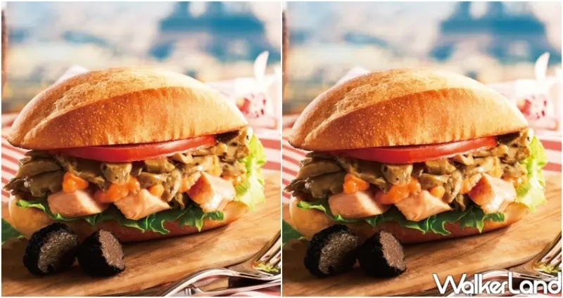 Q Burger「松露蕈菇厚牛堡、松露蕈菇歐姆蛋吐司」 / WalkerLand窩客島整理提供 未經許可不可轉載