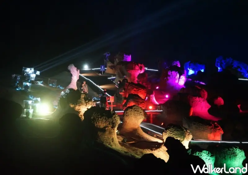 2022野柳石光 夜訪女王 / WalkerLand窩客島整理提供 未經許可不可轉載