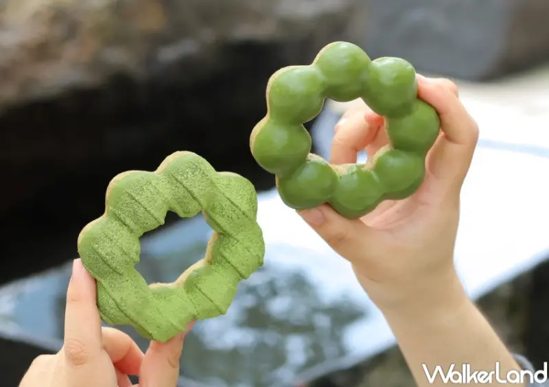 Mister Donut x 一〇八抹茶茶廊 聯名抹茶季 / WalkerLand窩客島提供 未經許可，不得轉載
