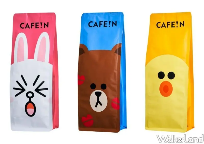 CAFE!N、LINE FRIENDS咖啡聯名 / WalkerLand窩客島整理提供 未經許可不可轉載