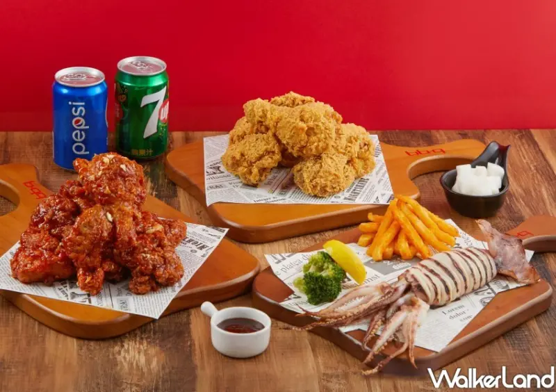 韓式炸雞「bb.q CHICKEN」 / WalkerLand窩客島整理提供 未經許可不可轉載