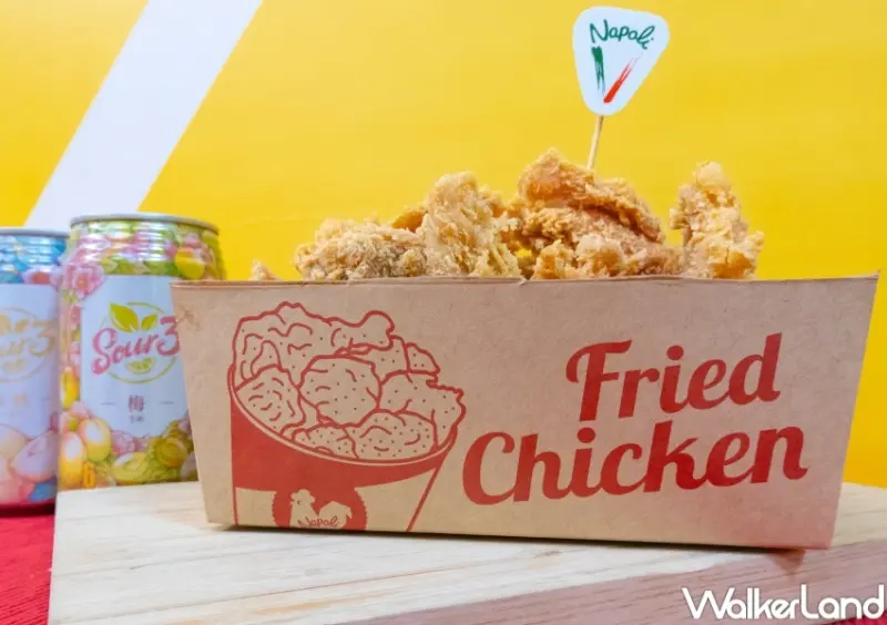 拿坡里炸雞專賣店 老饕三角骨 / WalkerLand窩客島整理提供 未經許可，不得轉載