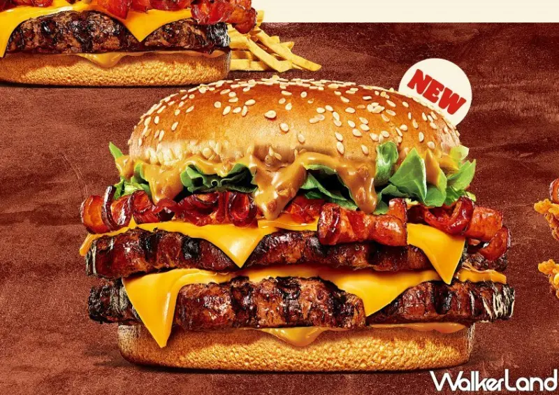 漢堡王 重磅花生堡系列 / WalkerLand窩客島整理提供 未經許可不可轉載