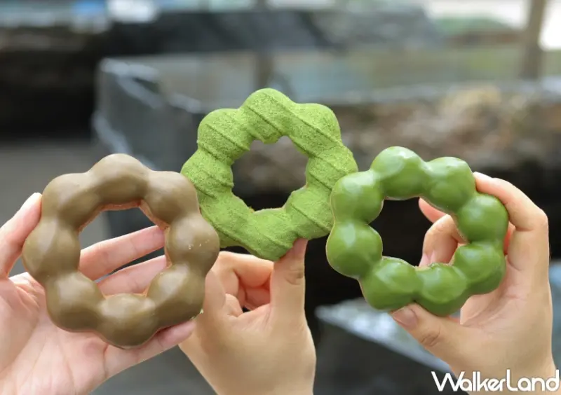 Mister Donut x 一〇八抹茶茶廊 聯名抹茶季 / WalkerLand窩客島提供 未經許可，不得轉載