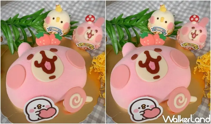 85˚C 卡娜赫拉的小動物聯名蛋糕 / WalkerLand窩客島整理提供 未經許可，不得轉載