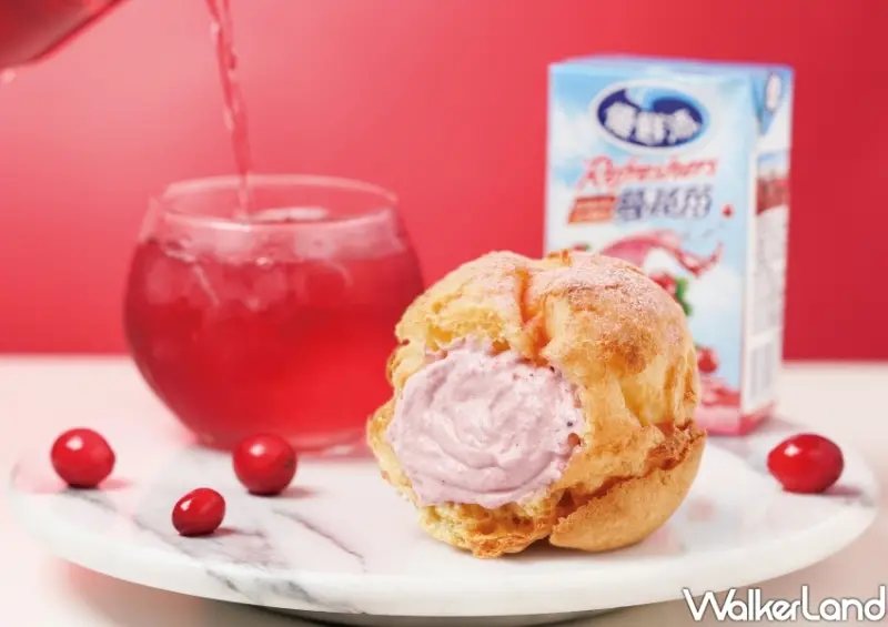 Beard papa's蔓越莓泡芙 / WalkerLand窩客島整理提供 未經許可不可轉載