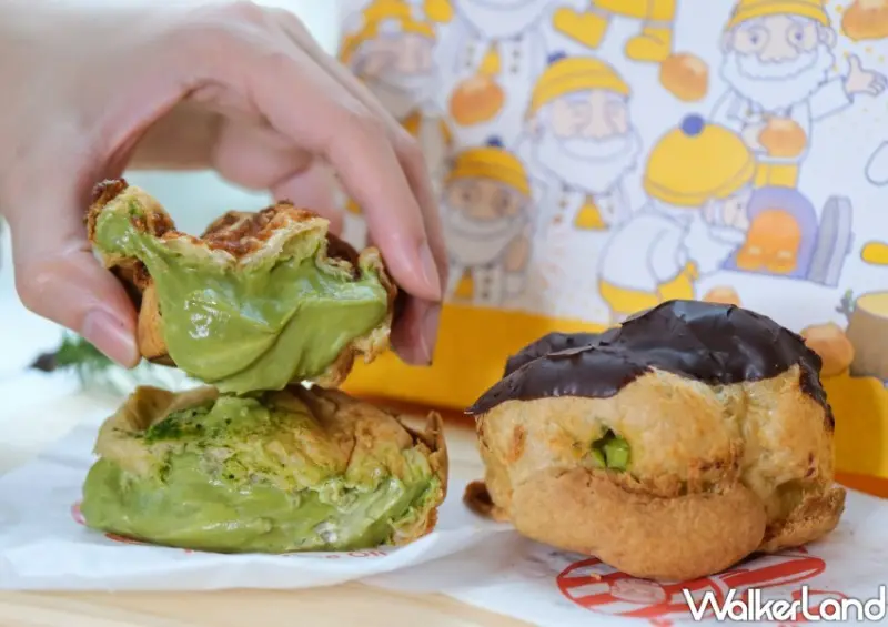 beard papa's「伊藤久右衛門抹茶泡芙」 / WalkerLand窩客島整理提供 未經許可不可轉載