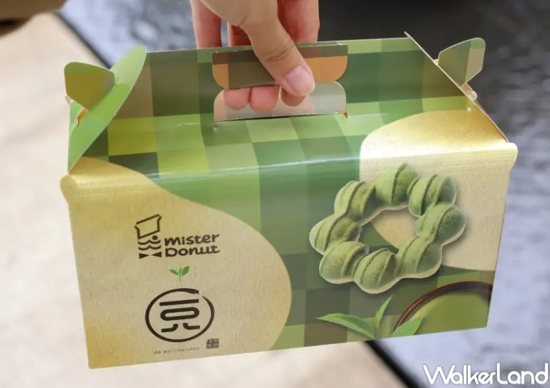 Mister Donut x 一〇八抹茶茶廊 聯名抹茶季 / WalkerLand窩客島提供 未經許可，不得轉載