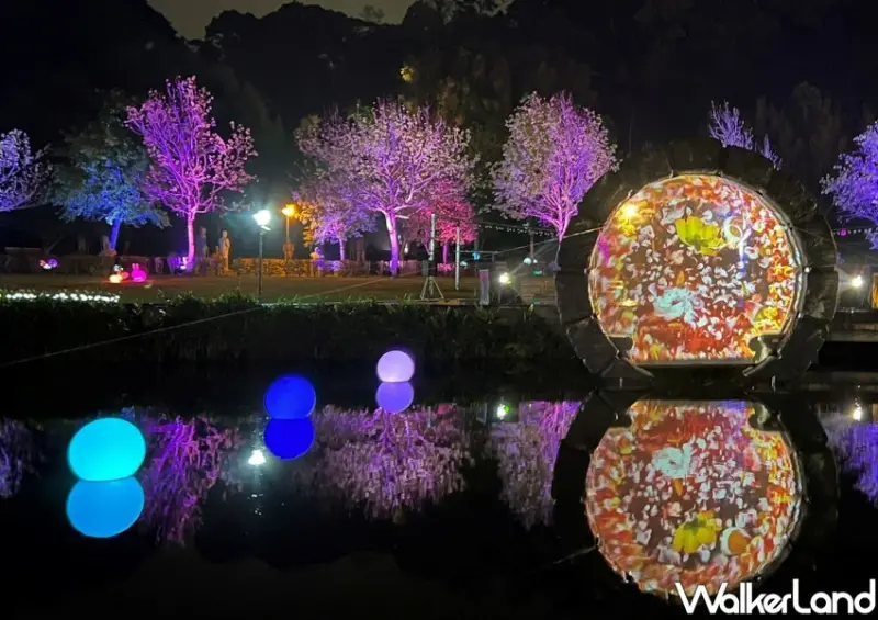 2022夜遊慈湖-水岸光影季 / WalkerLand窩客島整理提供 未經許可不可轉載