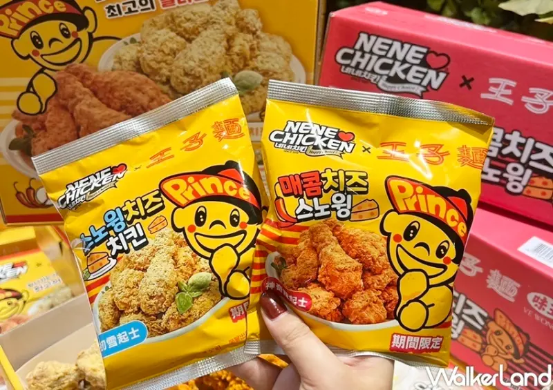 NENE CHICKEN 期間限定口味王子麵 / WalkerLand窩客島整理提供 未經許可，不得轉載