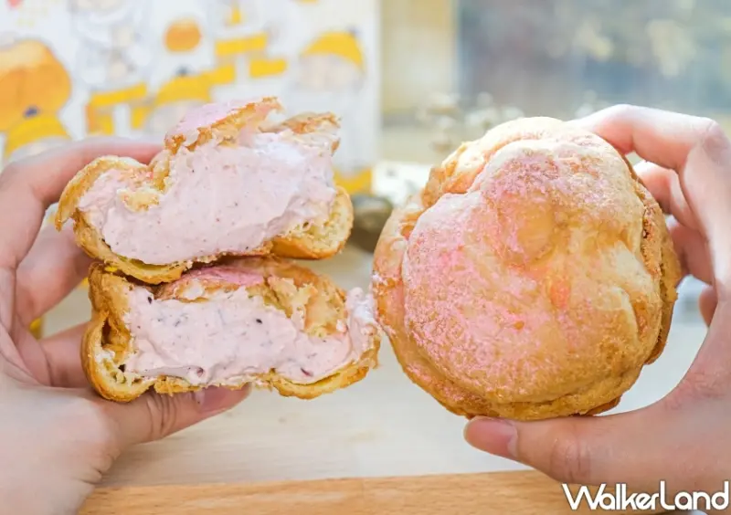 Beard papa's蔓越莓泡芙 / WalkerLand窩客島整理提供 未經許可不可轉載