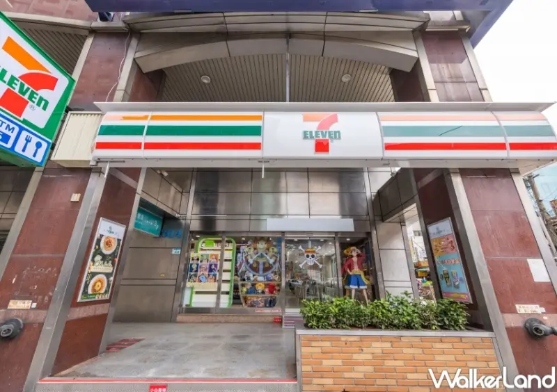 7-ELEVEN –航海王主題店 / WalkerLand窩客島整理提供 未經許可，不得轉載
