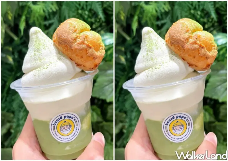 beard papa's「伊藤久右衛門抹茶泡芙」 / WalkerLand窩客島整理提供 未經許可不可轉載