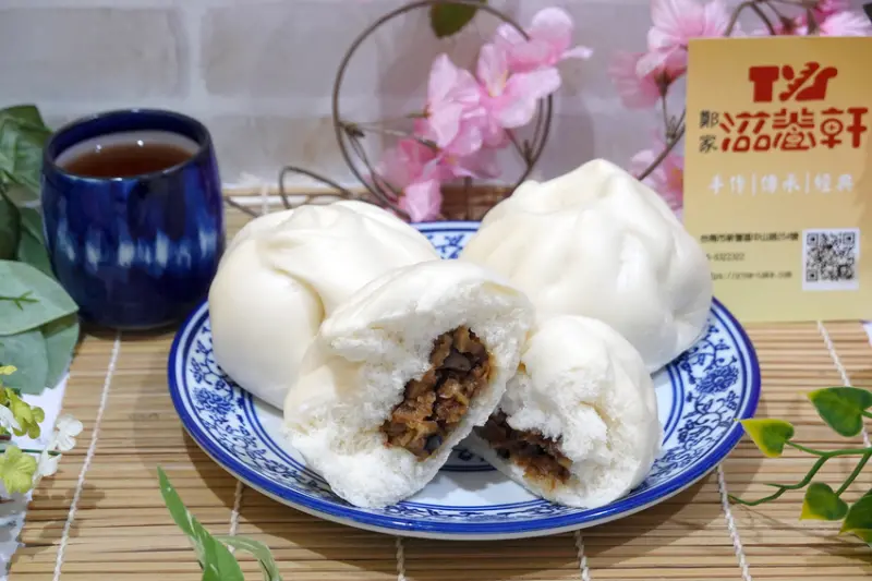 好吃的素肉包推薦-滋養軒冷凍香菇素肉包，正餐、宵夜、點心方便好食的冷凍素包子推薦