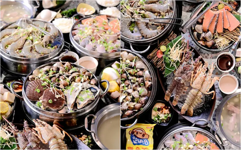 網評4.9超高分激推 海線高CP值蒸氣鍋8種海鮮+2厚切肉+雜炊吃超飽 _絕品鮮鍋梧棲店