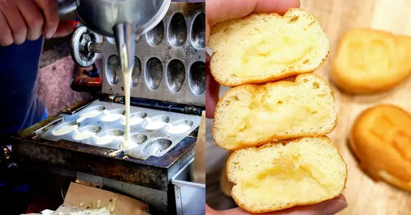 喑啞人士販售的「公館無名雞蛋糕」，8個30元起超平價，鬆綿質地包覆香甜奶油很值得試試~