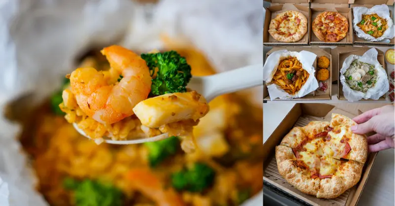 必勝客Pasta Hut 紙包飯平日買一送一，買紙包飯送一個夏威夷個人比薩! 被比薩耽誤的義大利麵店!