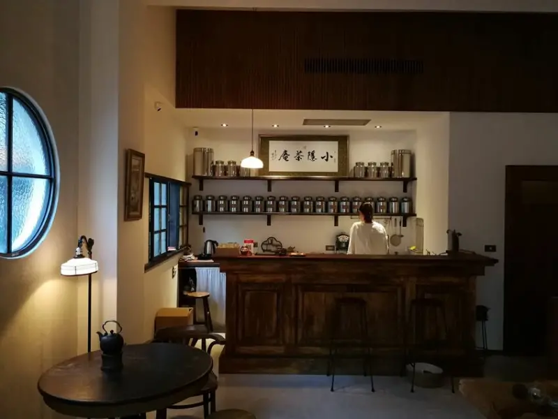 小隱茶庵/台北捷運東門站/喧囂塵世裡的一方淨土