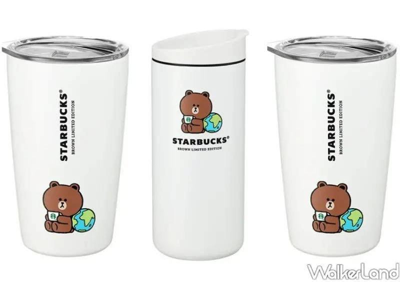 LINE FRIENDS熊大星巴克聯名 / WalkerLand窩客島整理提供 未經許可不可轉載