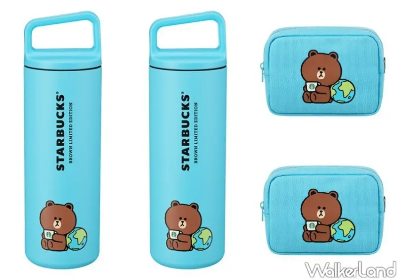 LINE FRIENDS熊大星巴克聯名 / WalkerLand窩客島整理提供 未經許可不可轉載