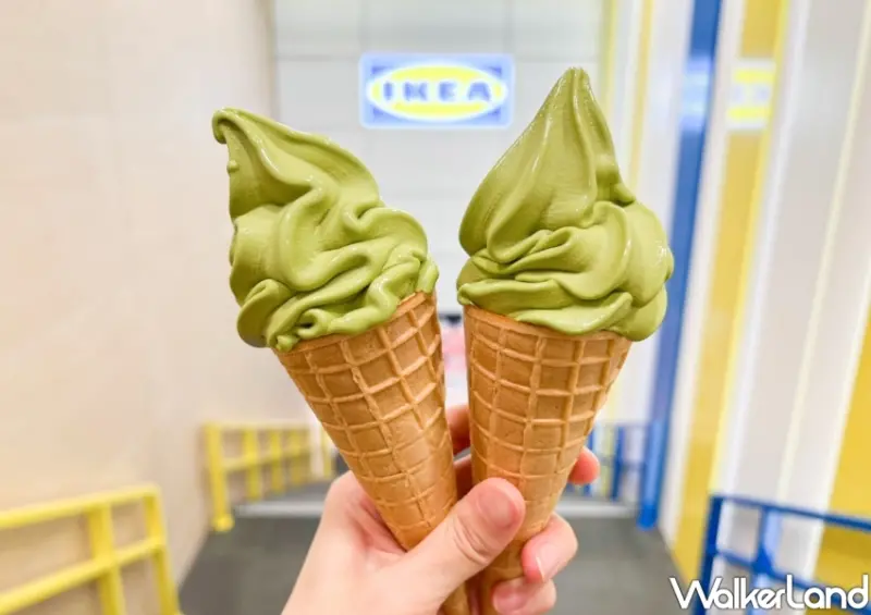 IKEA抹茶霜淇淋 / WalkerLand窩客島整理提供 未經許可不可轉載